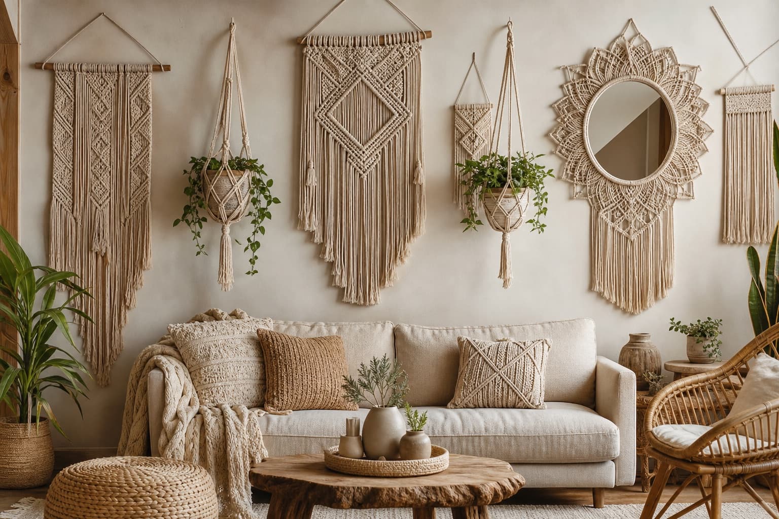 Idées cadeaux macramé pour la fête des mères